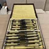 Coffret de couteaux ancien vintage