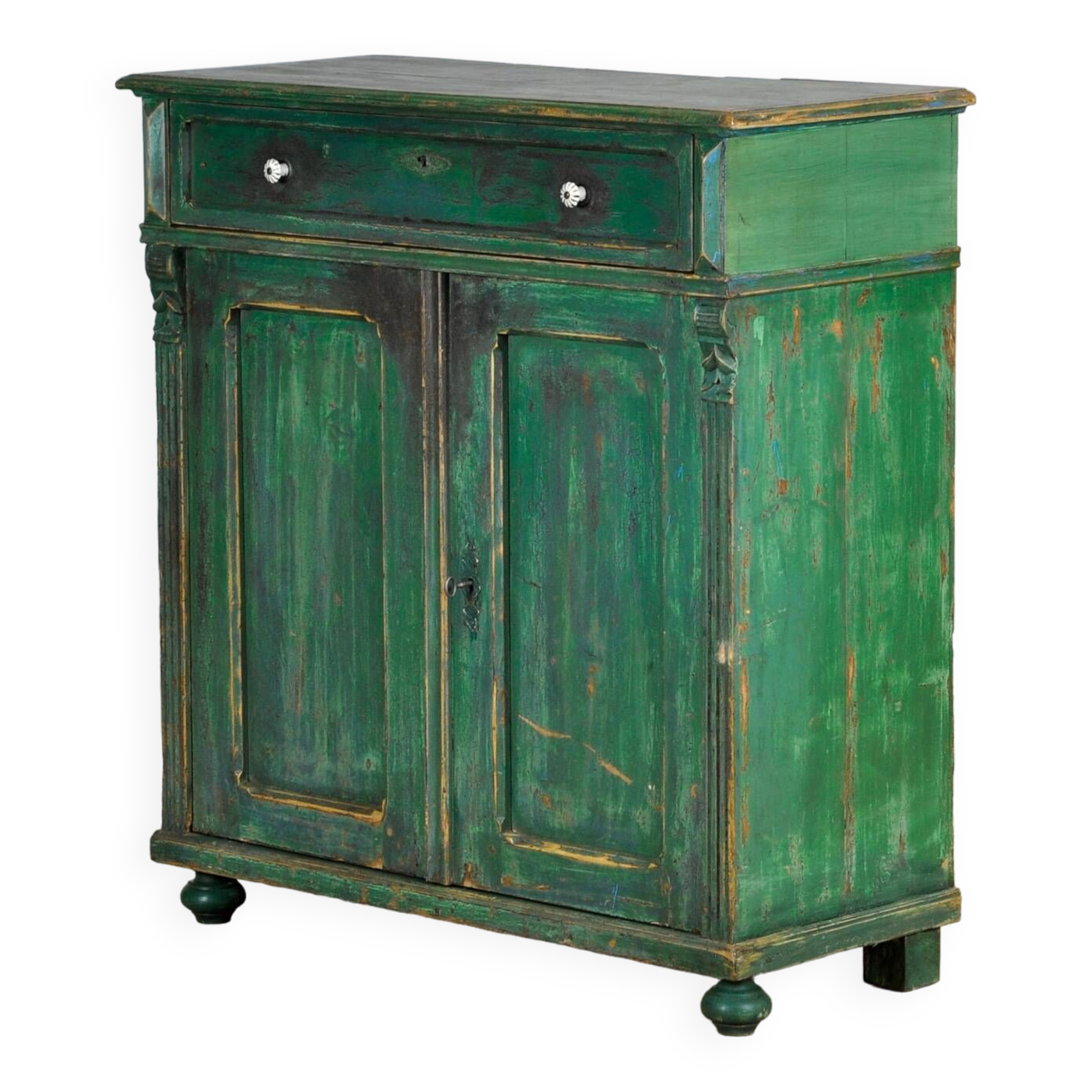 Solid pine chest of drawers, 1910s