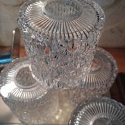 Tulipe en verre moulé