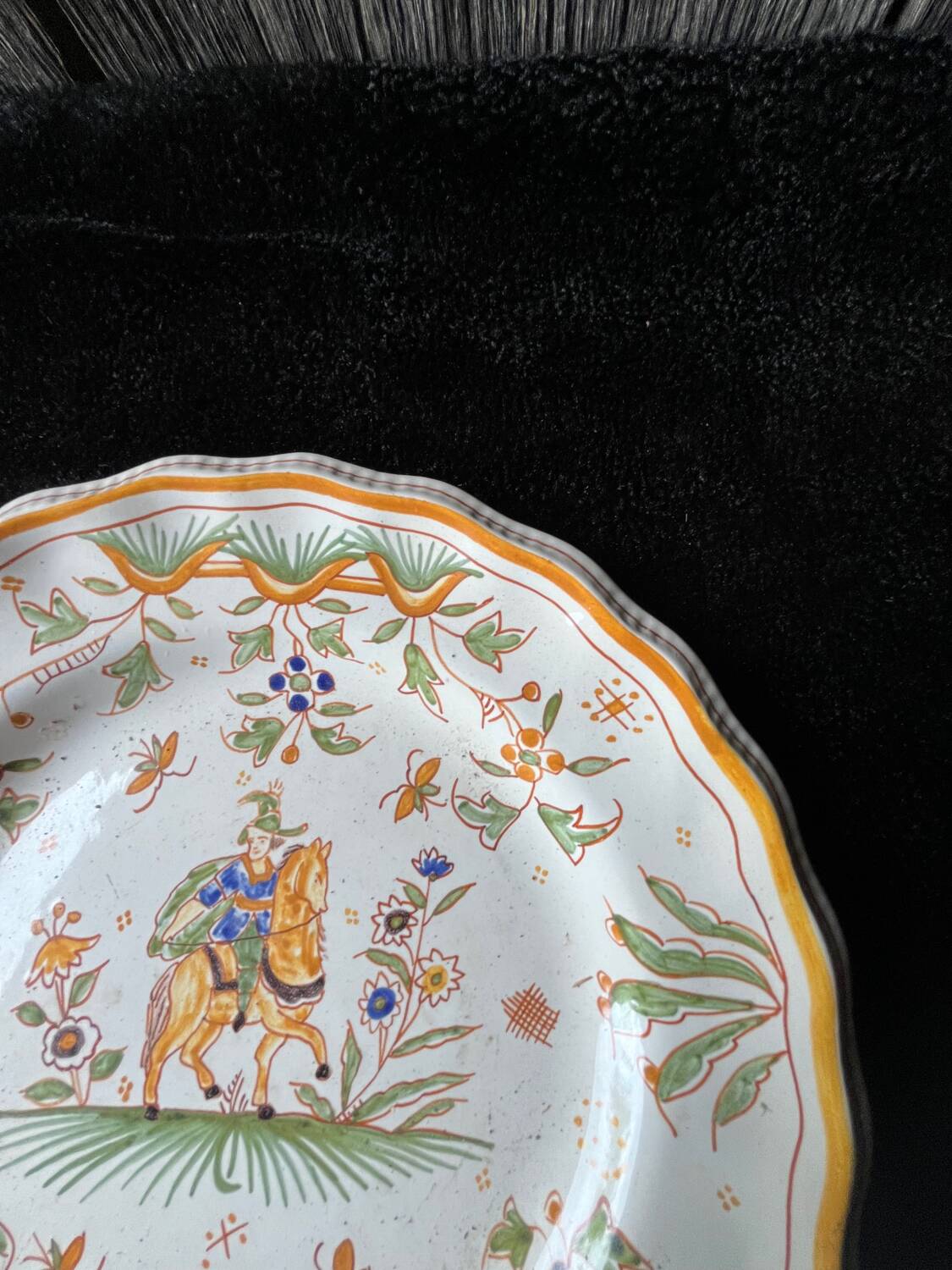 Assiette moustiers