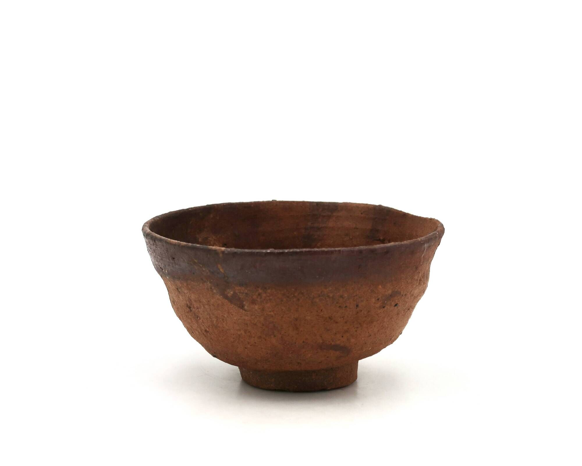 Stoneware bowl wood-fired by Jean Marie Foubert, vintage ceramics.