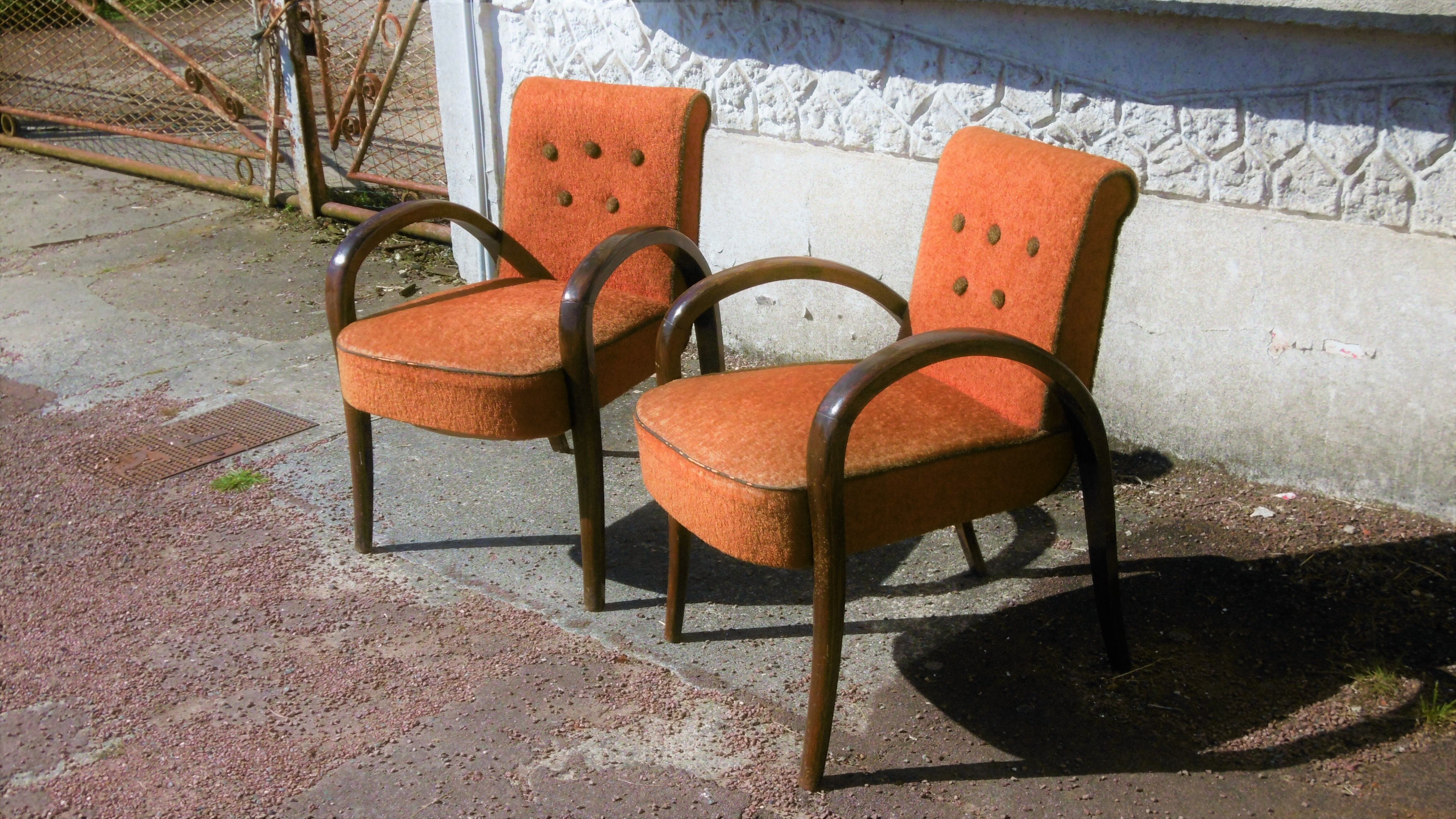 Bridge armchairs