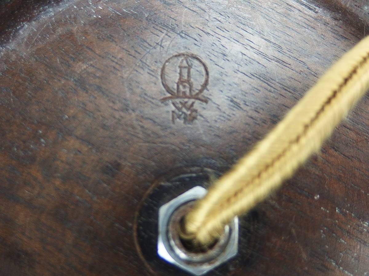 Art Deco metal lamp by WMF Ikora