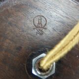 Art Deco metal lamp by WMF Ikora