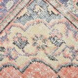 5x9 Pale Red & Green Turkish Vintage Rug, 165x267Cm