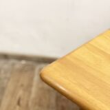 Mid century modern oak wood dining table, Danish Design, 1960s, Denmark