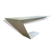 White lacquered desk model Furtif by Daniel Rode for Roche Bobois