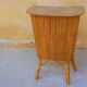 Bar en rotin vintage