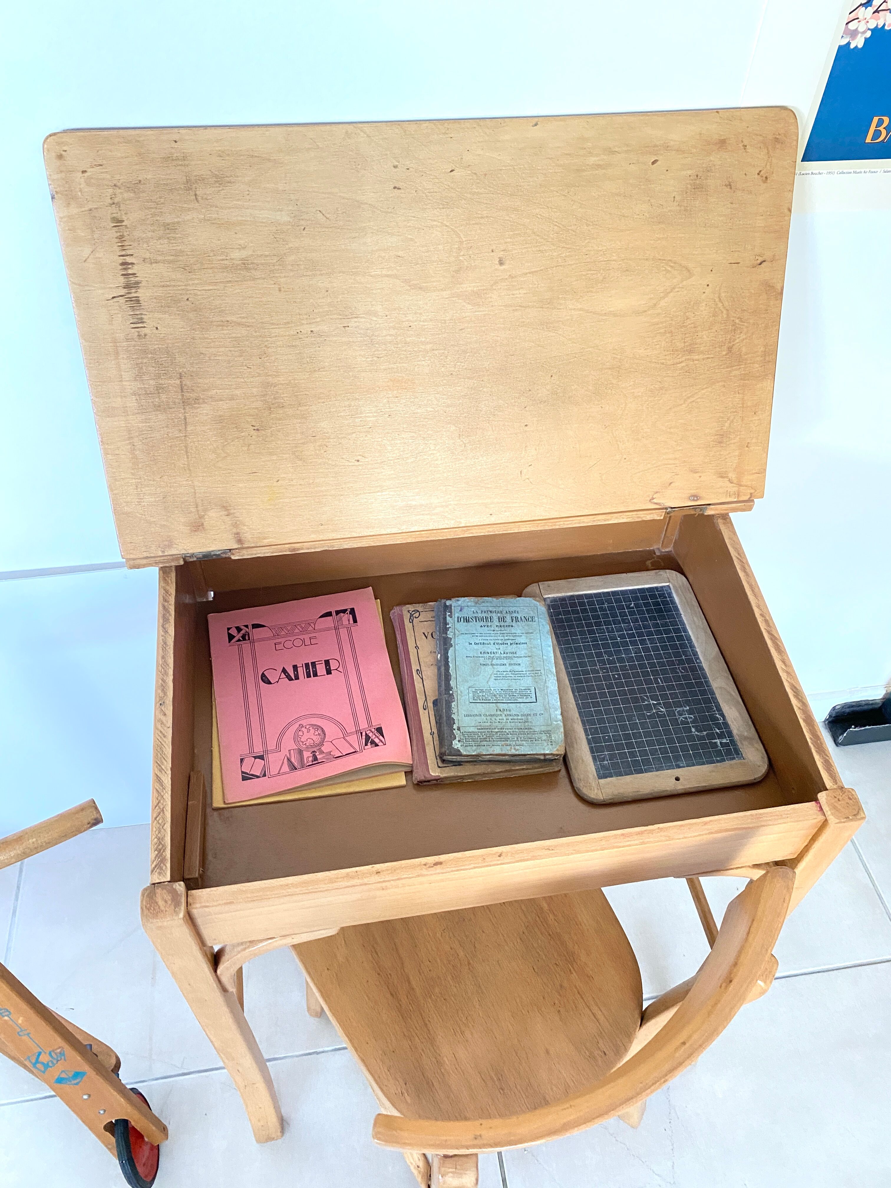 Baumann desk and children's chair set