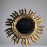 Giltwood Sunburst Mirror, 1960s