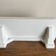 XS shelf tablet in white porcelain 1950 L30cm