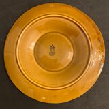 6 plates slurry for artichokes in Gien earthenware, 1960