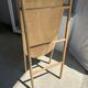 Floor mirror in bamboo and rattan H:1m80