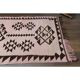 1970s vintage Turkish Oushak handmade wool cotton pink runner rug 98x317