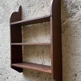 Old wooden wall shelf