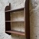 Étagère murale ancienne en bois