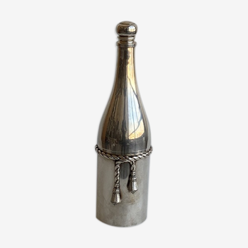 Cocktail shaker Maria Pergay 1970 bottle Champagne punches