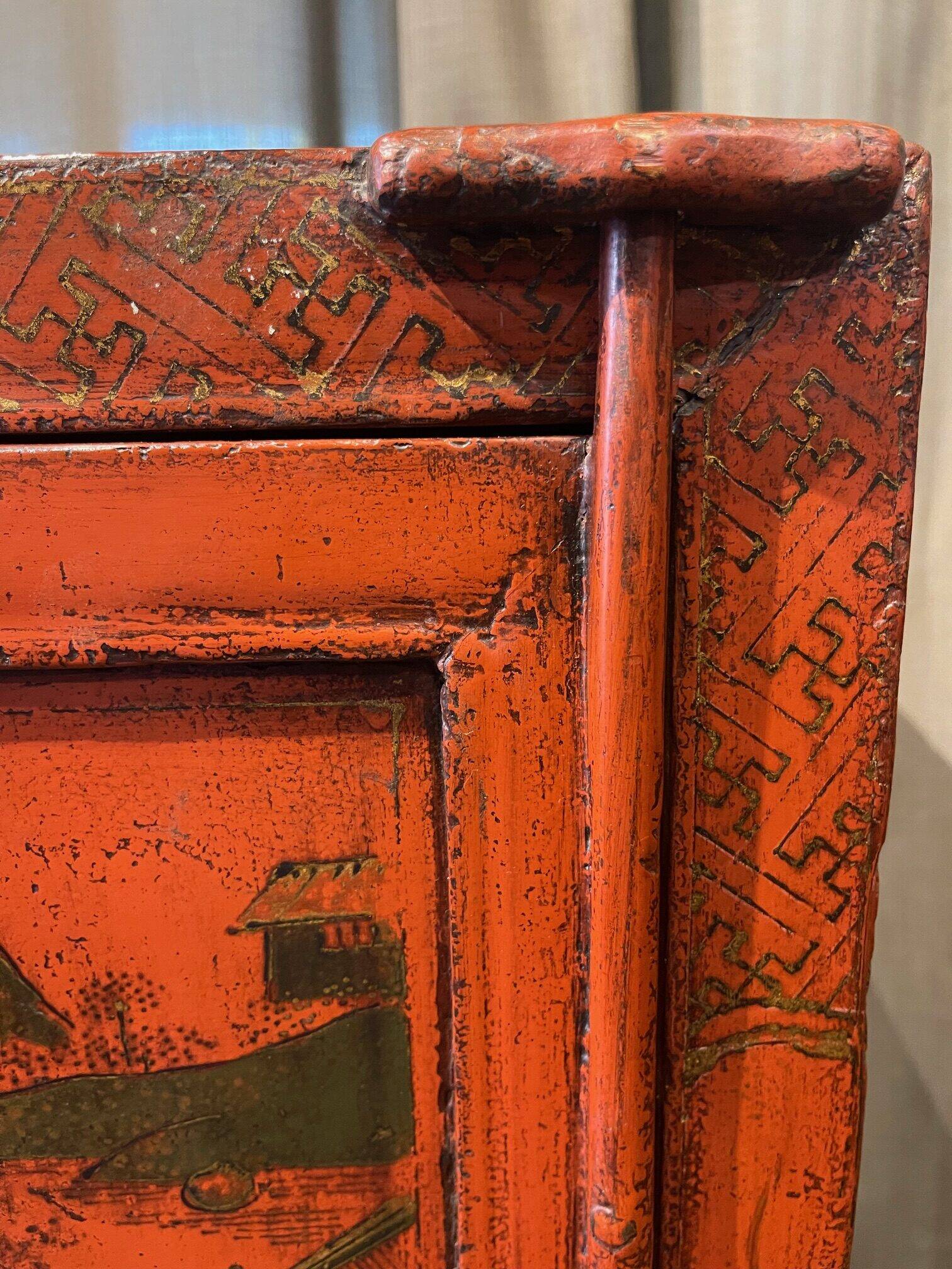 Antique 2-door sideboard