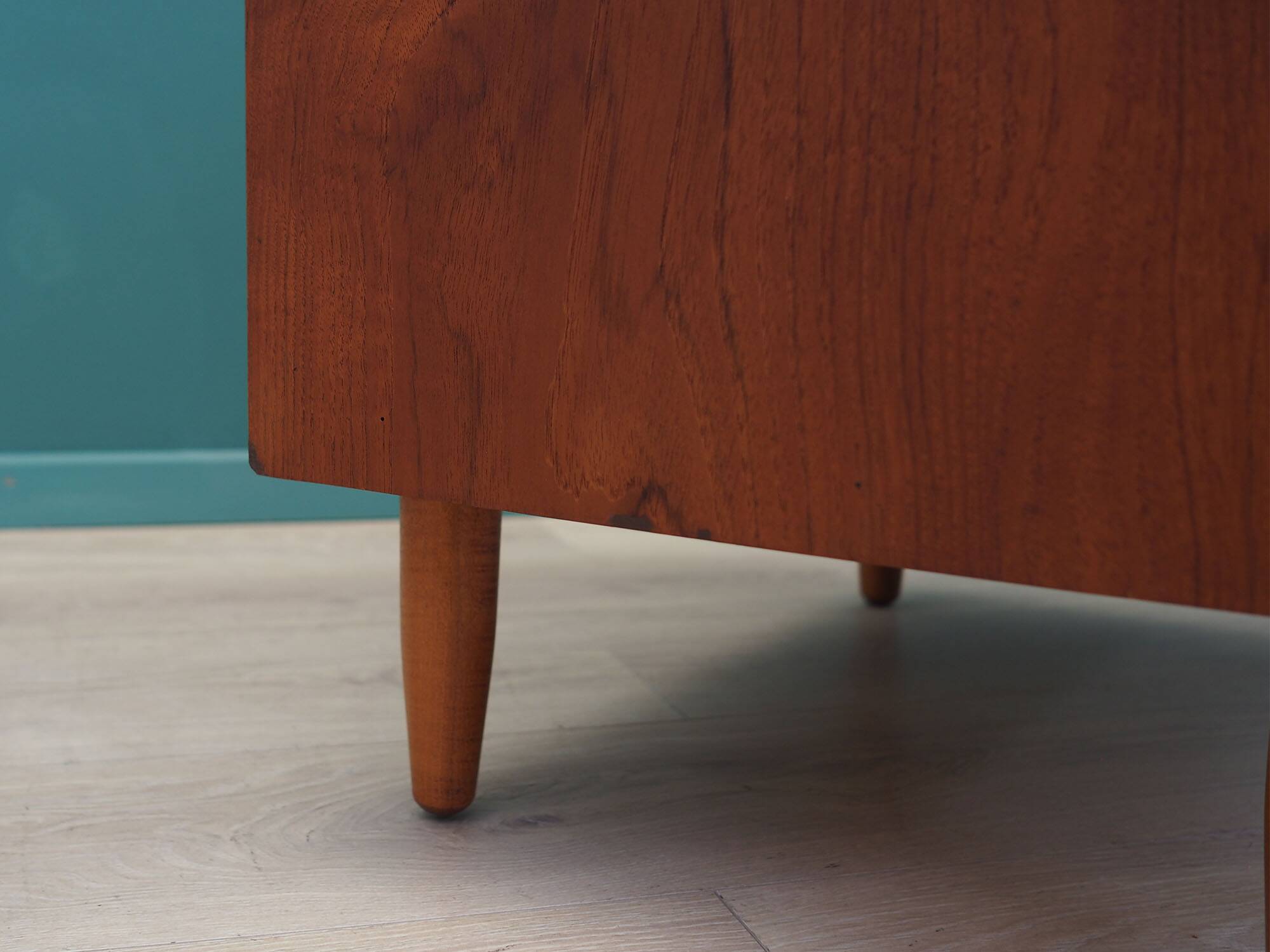 Teak chest of drawers, Danish design, 1970s, production: Denmark