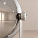 Chrome "projector" floor lamp