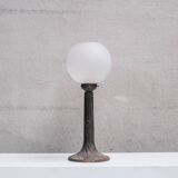 Metal and Opaque Glass Mid-Century Table Lamps (15 available)