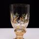Stunning Antique Enameled Glass serving set for fruit, dessert or punch. 1880