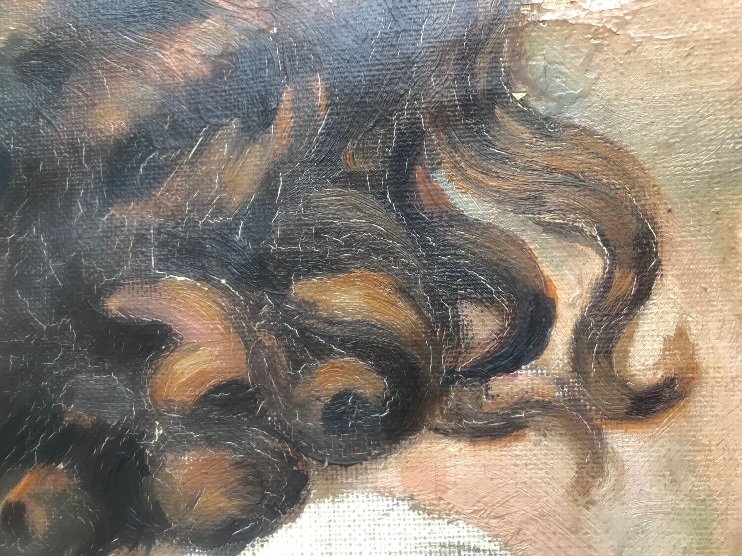 Painting portrait of a woman 1930-40