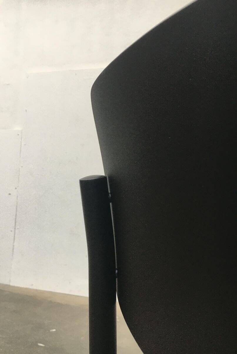 Black Vintage German Cantilever Chair S43 by Mart Stam for Thonet