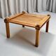 Architectural coffee table in ash 'Farmer', Gerd Lange, Bofinger