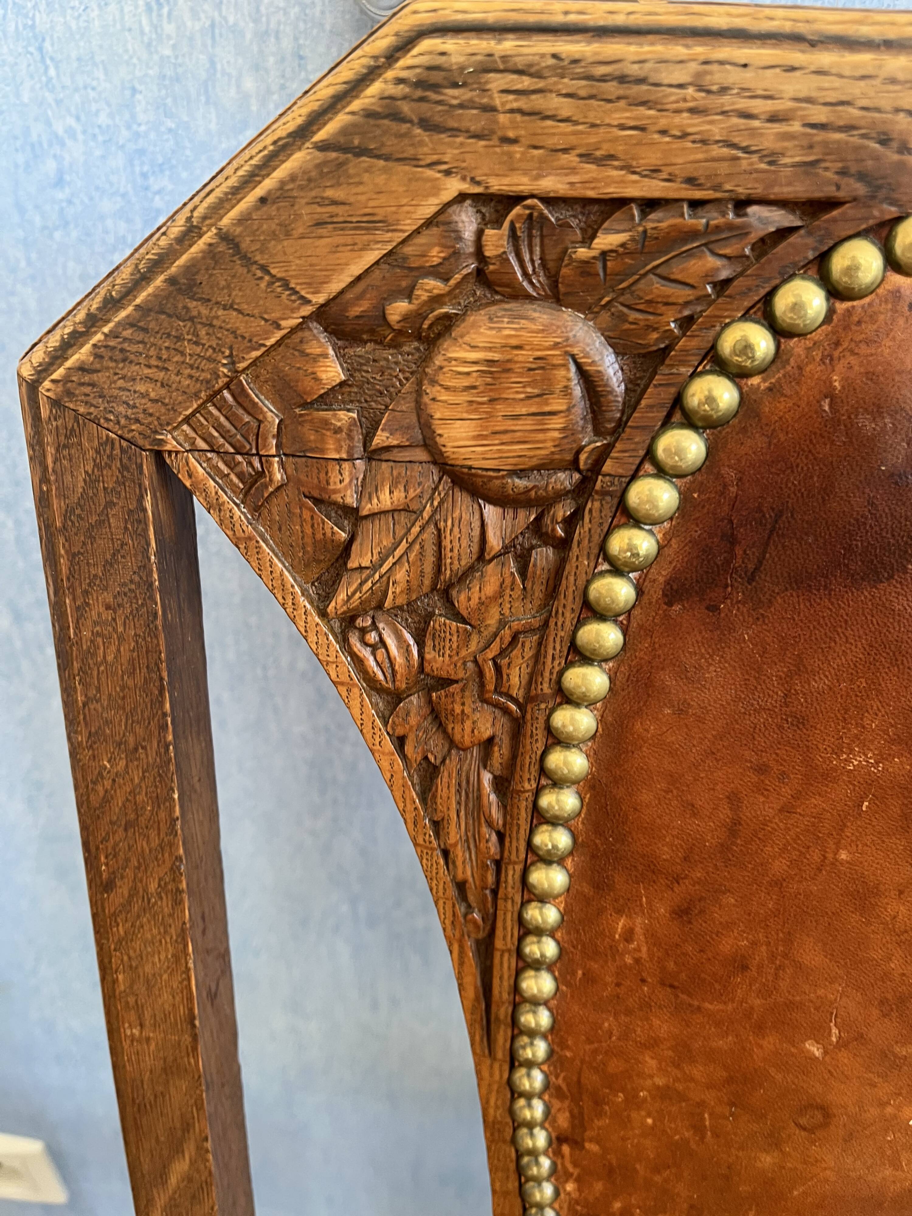 Paire de chaise 1930 art déco