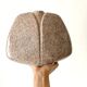 Virebent lens design vase with granite look, 1970s