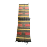 Long Moroccan Berber rug in sabra (vegetable silk) that can be divided