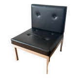 Chauffeuse, fauteuil bas années 1970