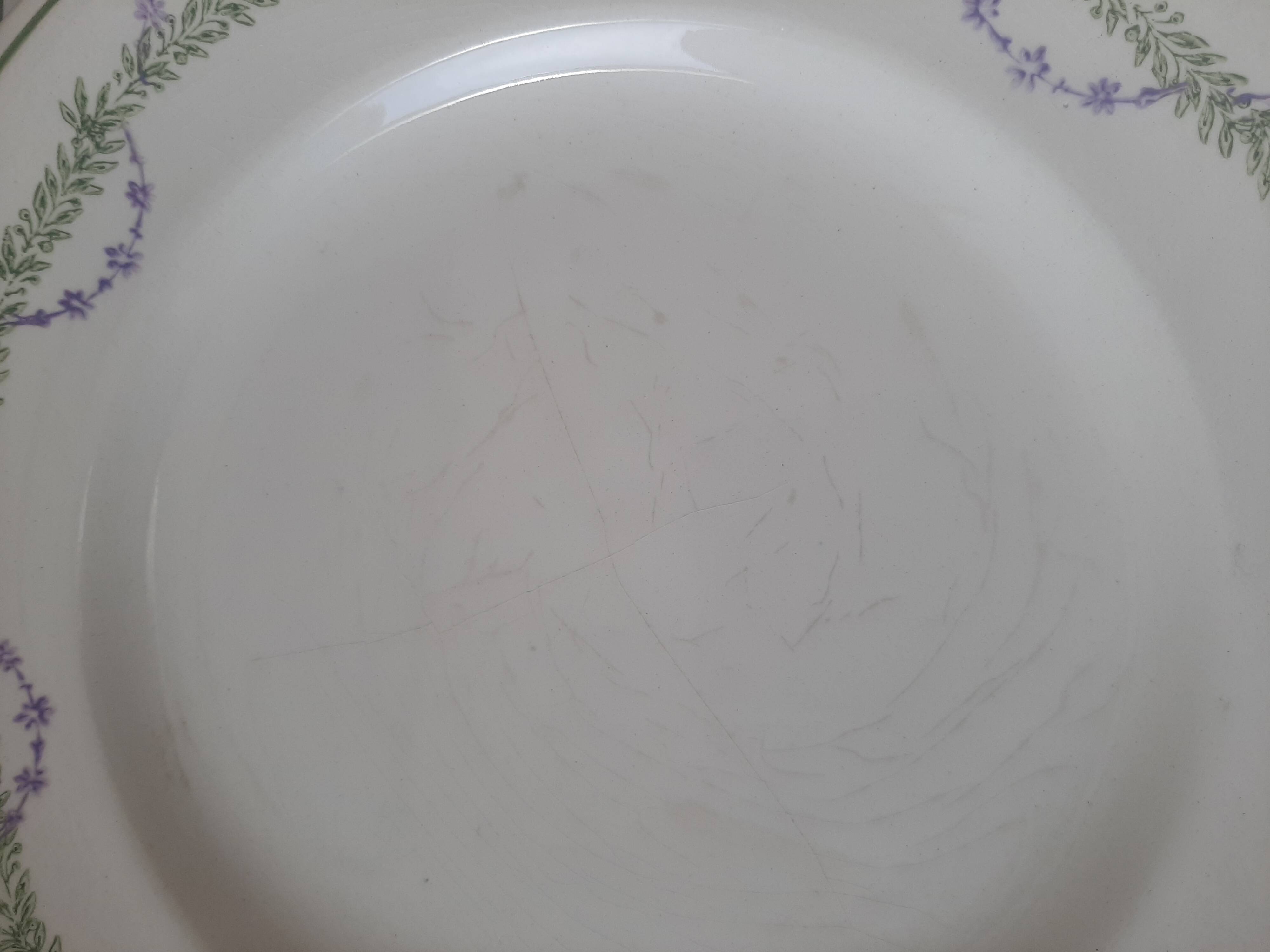 Assiettes à dessert Longwy