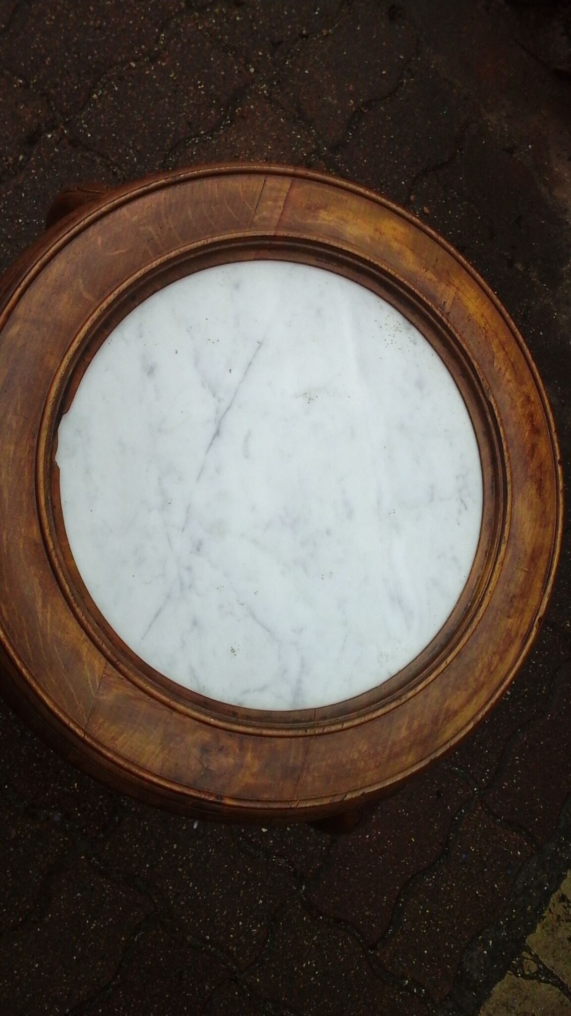 Selette old marble tray