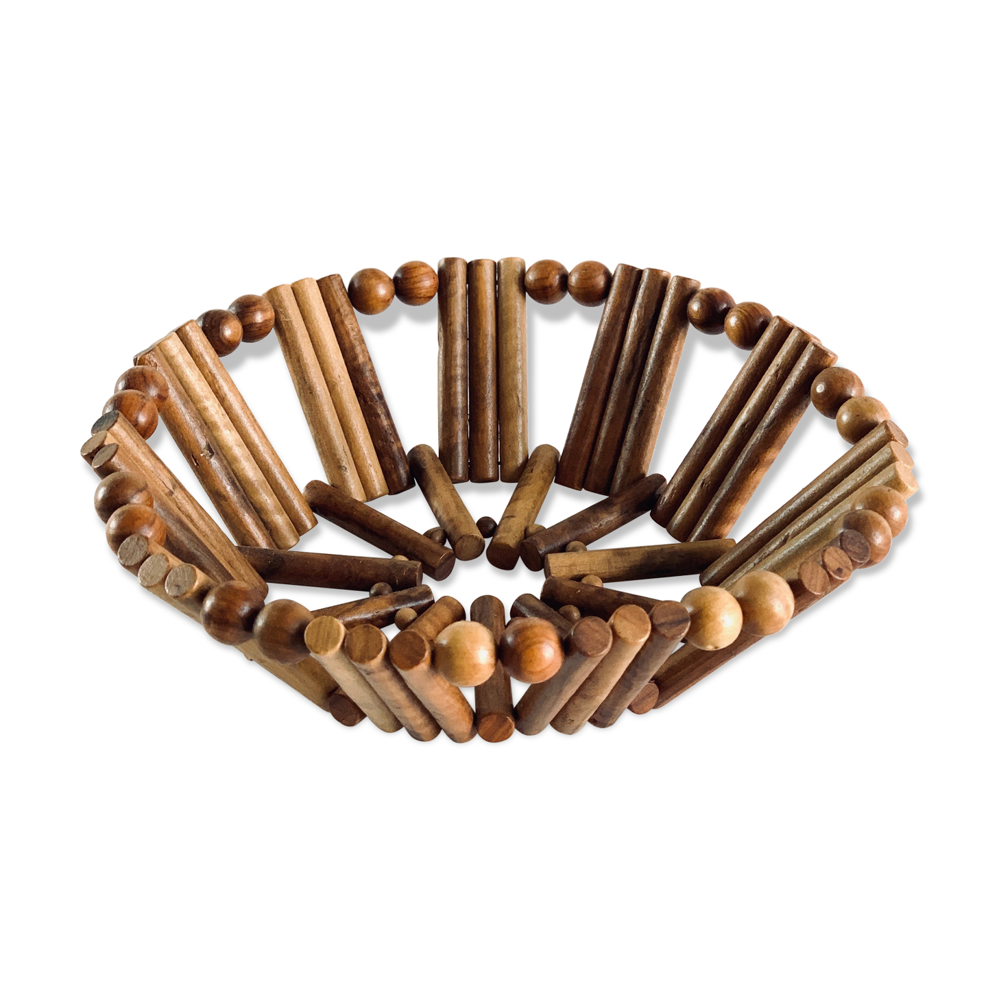 Coupe à fruit en bois