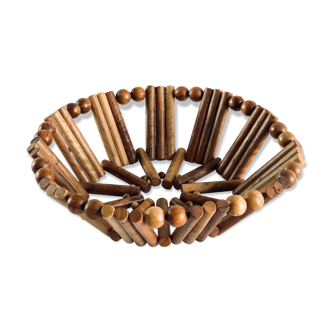 Wooden fruit cup