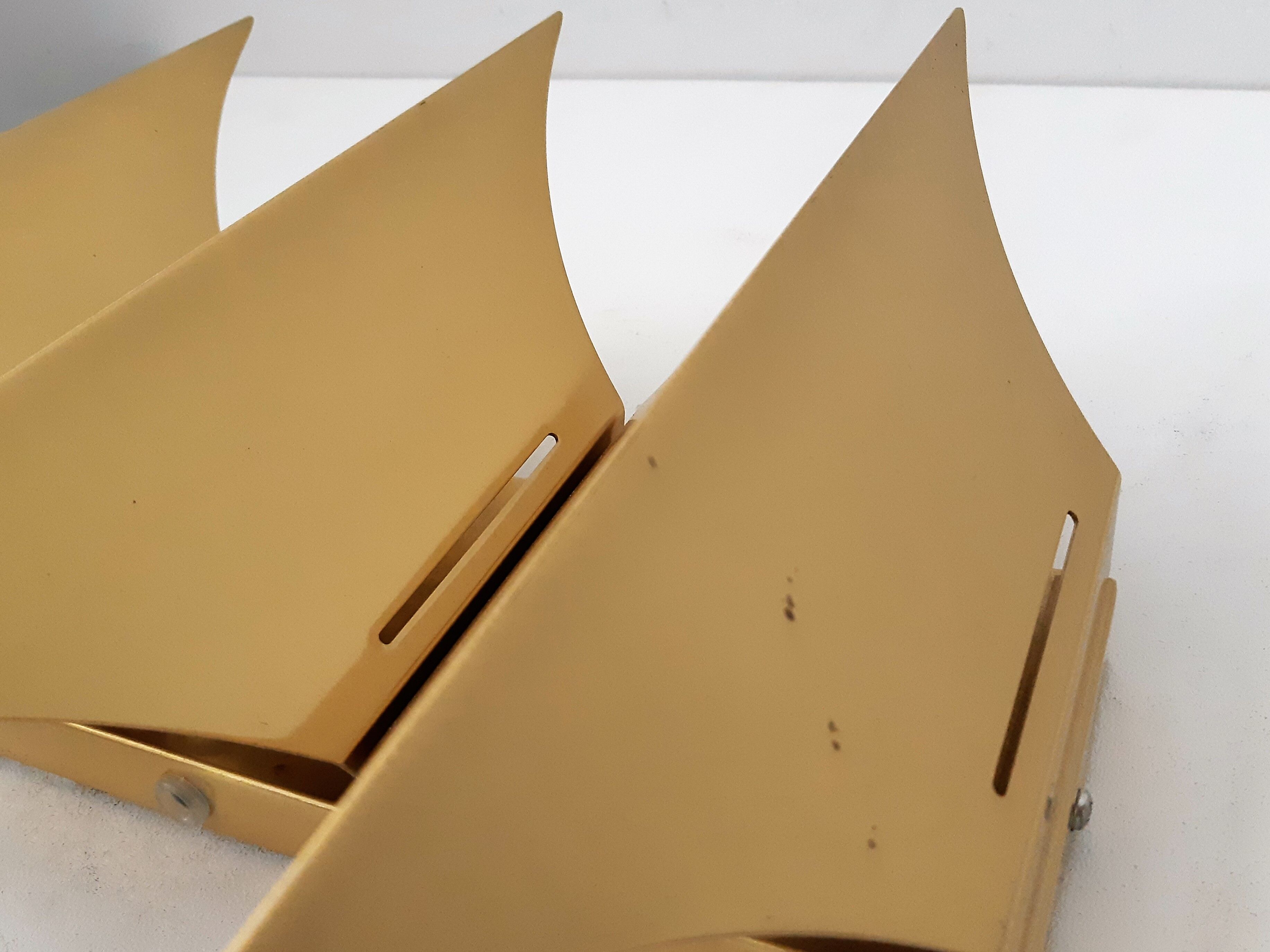 Gothic III wall lamp by Bent Karlby for Lyfa, Denmark 1960's