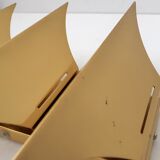 Gothic III wall lamp by Bent Karlby for Lyfa, Denmark 1960's