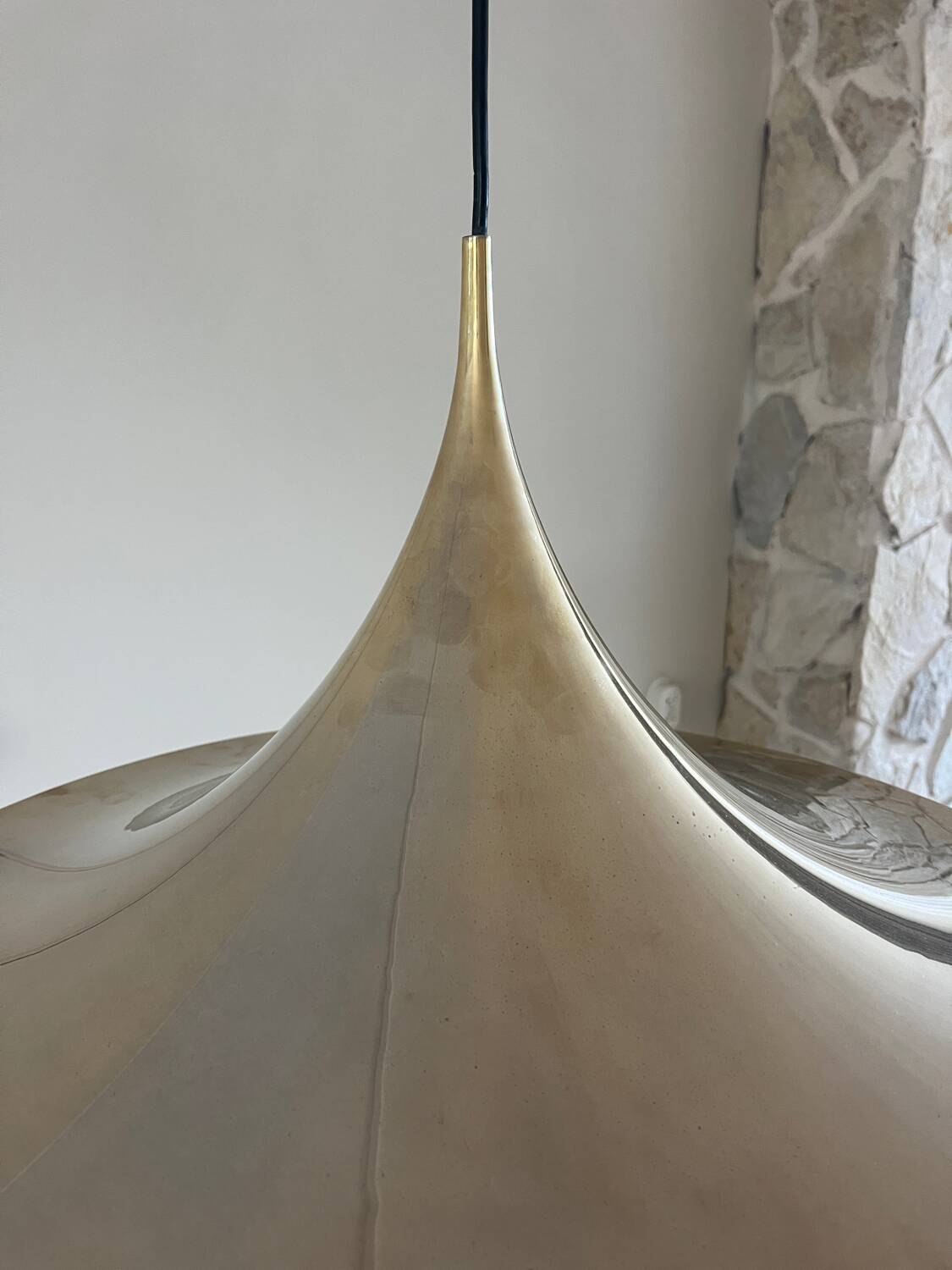 Vintage Fog & Mørup Semi pendant (60cm) - brass version