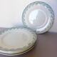 5 assiettes plates en terre de fer de St Amand modèle Réjane 210726