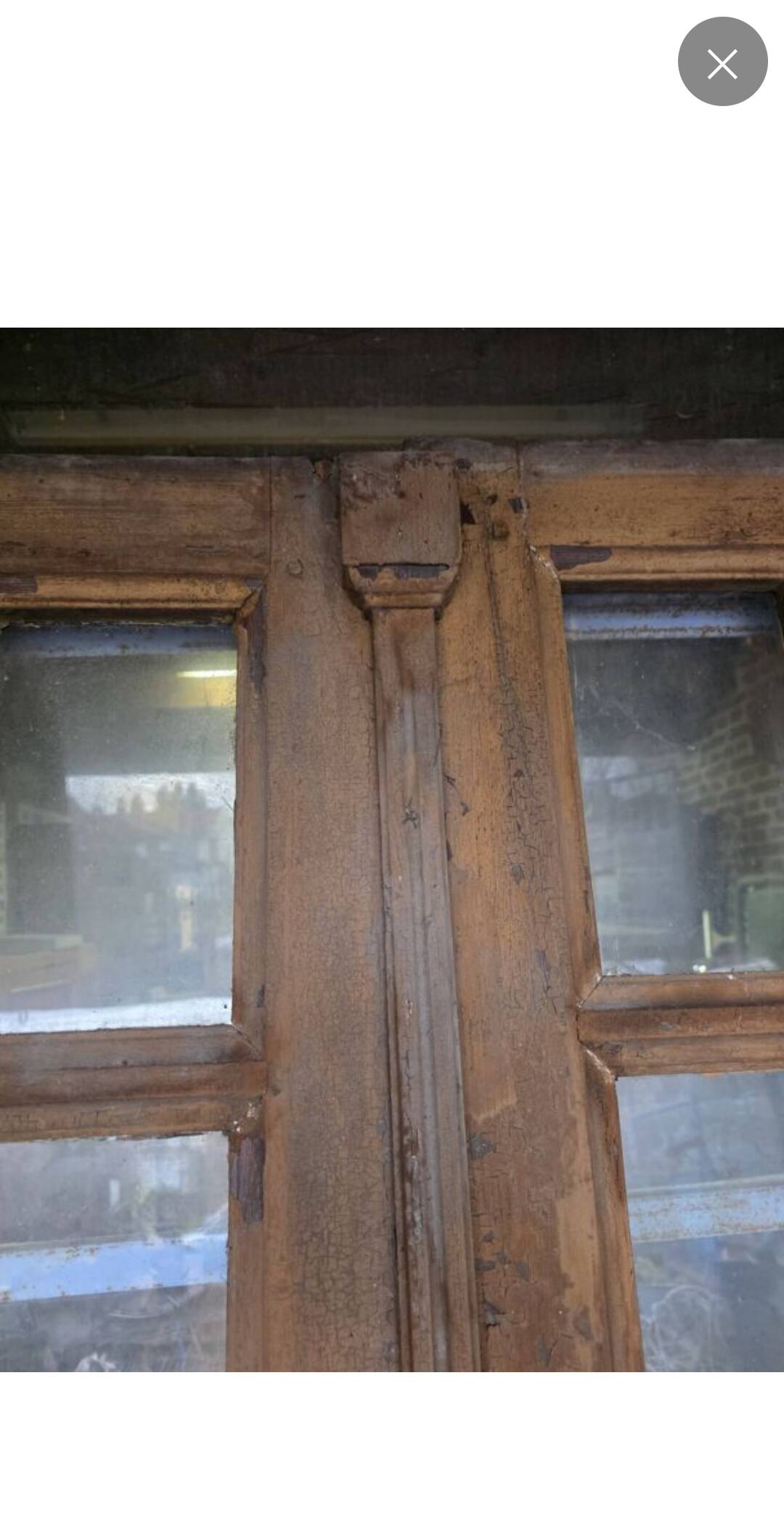 Pair of old Art Nouveau doors