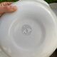 6 flat plates fish in beige ceramic Salins les bains
