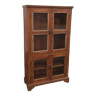 Old wooden glass cabinet