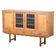 Brutalist Oak Sideboard attributed to Henning Kjærnulf, Denmark, 1960s