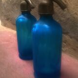 Pair of small vintage siphons