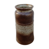 Varnished stoneware vase