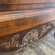 Provençal Louis XV display cabinet in carved fruitwood, illuminated.