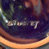 Atypical bowls in varnished stoneware by Sylvain Hublet