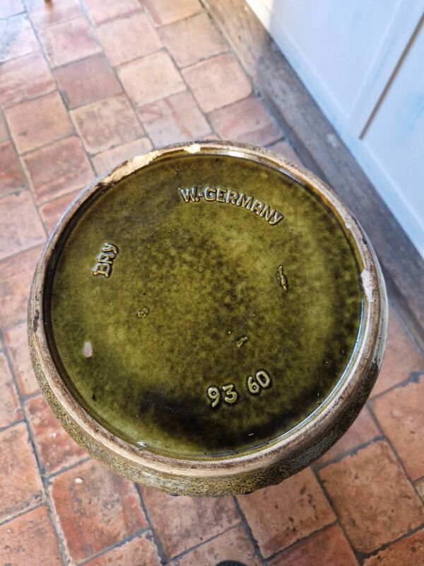 Vase de sol en céramique Bay Keramik West Germany, XXème s.